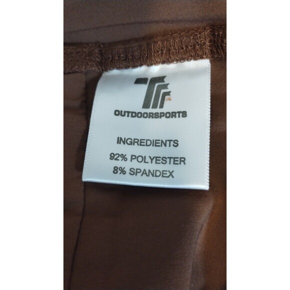 TBY Men's Outdoor Sports Activewear Breathable Pants Brown NEW 2XL - Picture 6 of 8